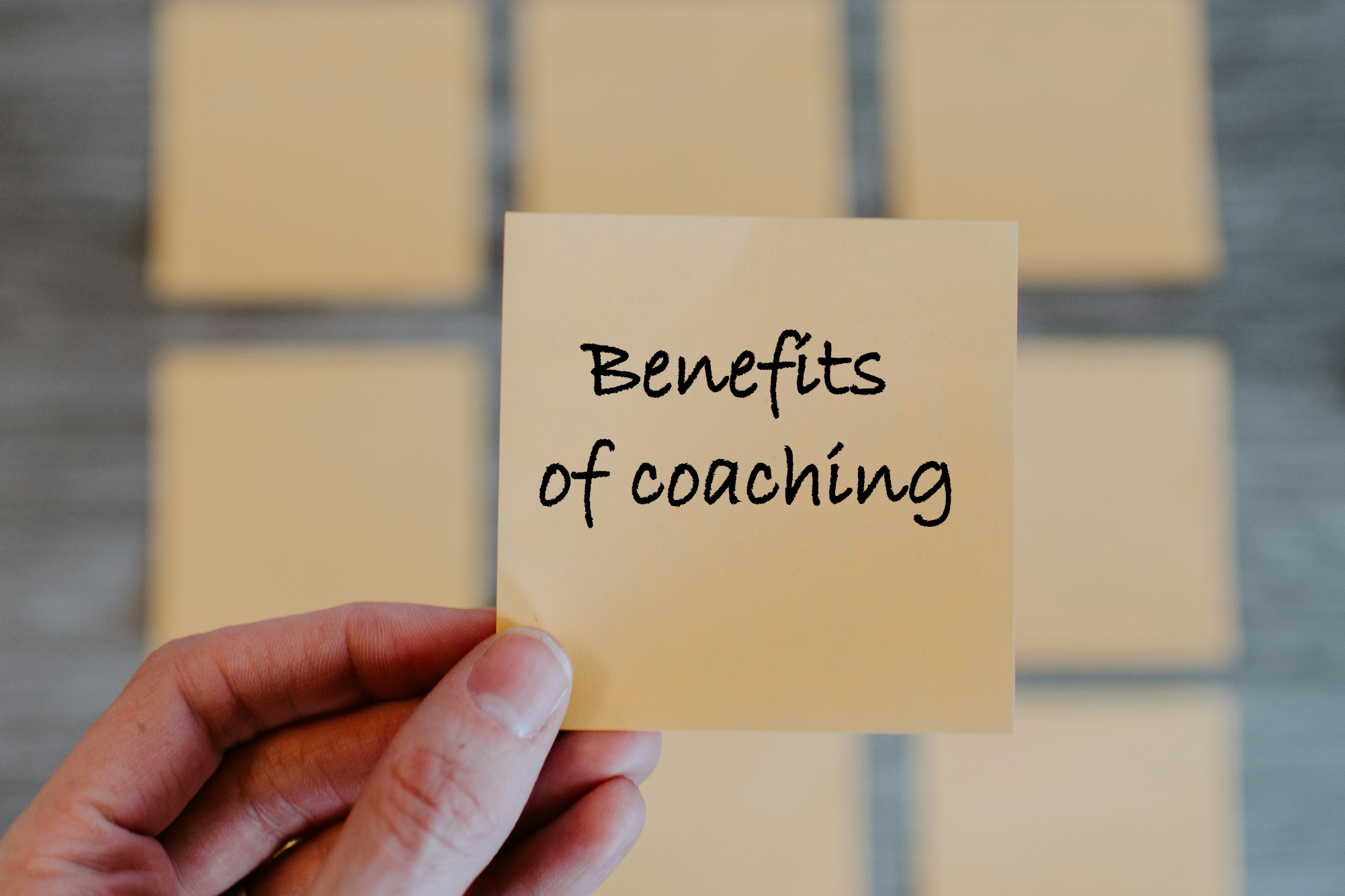 Benefits of coaching